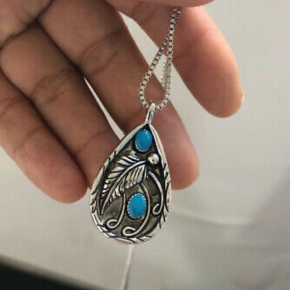 New Sterling silver Boho Necklace - Picture 2 of 5